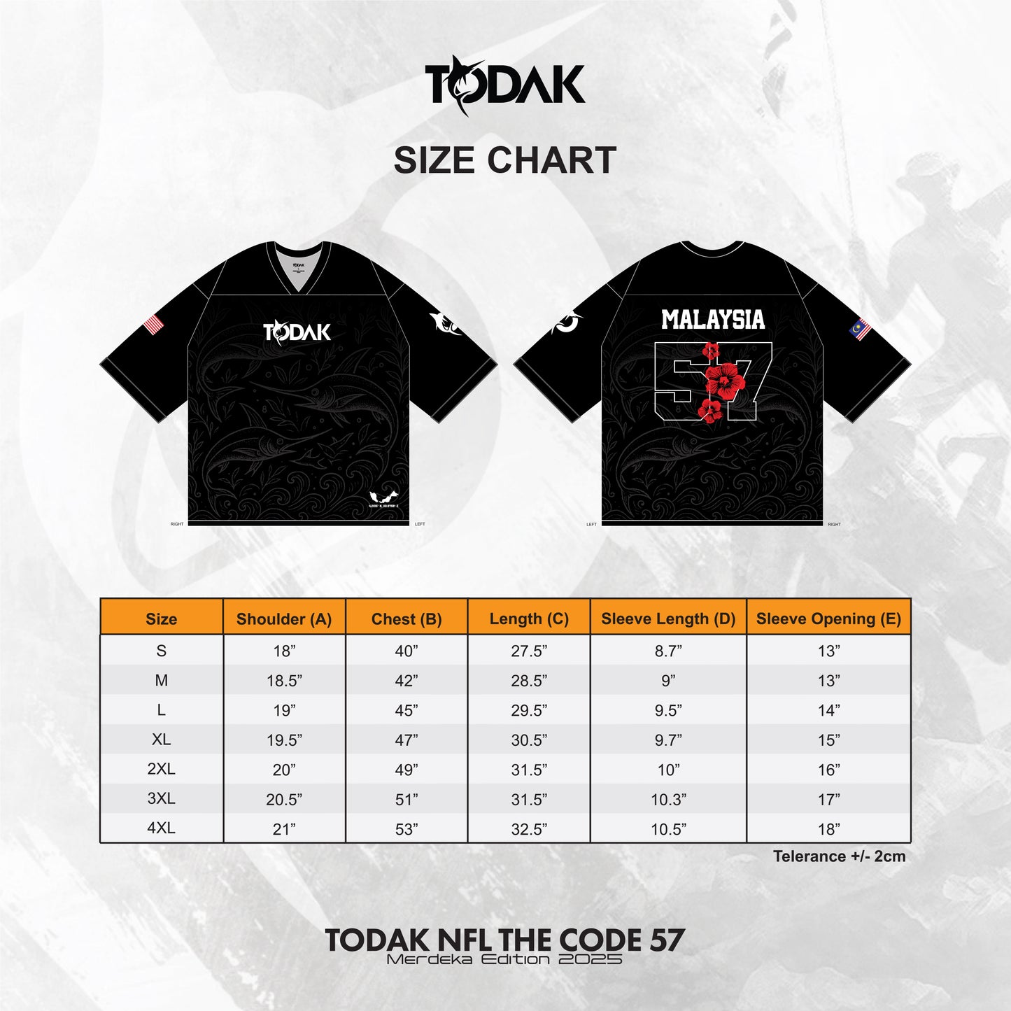 Todak NFL The Code 57 Merdeka Edition 2025