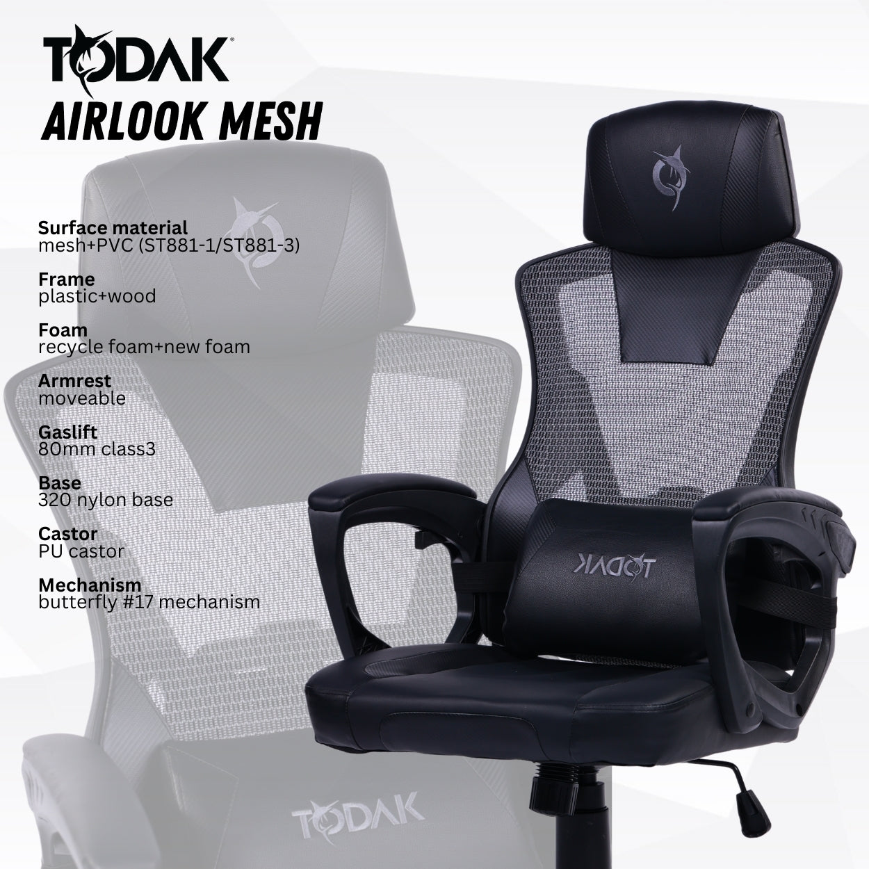 Airlook Mesh Grey