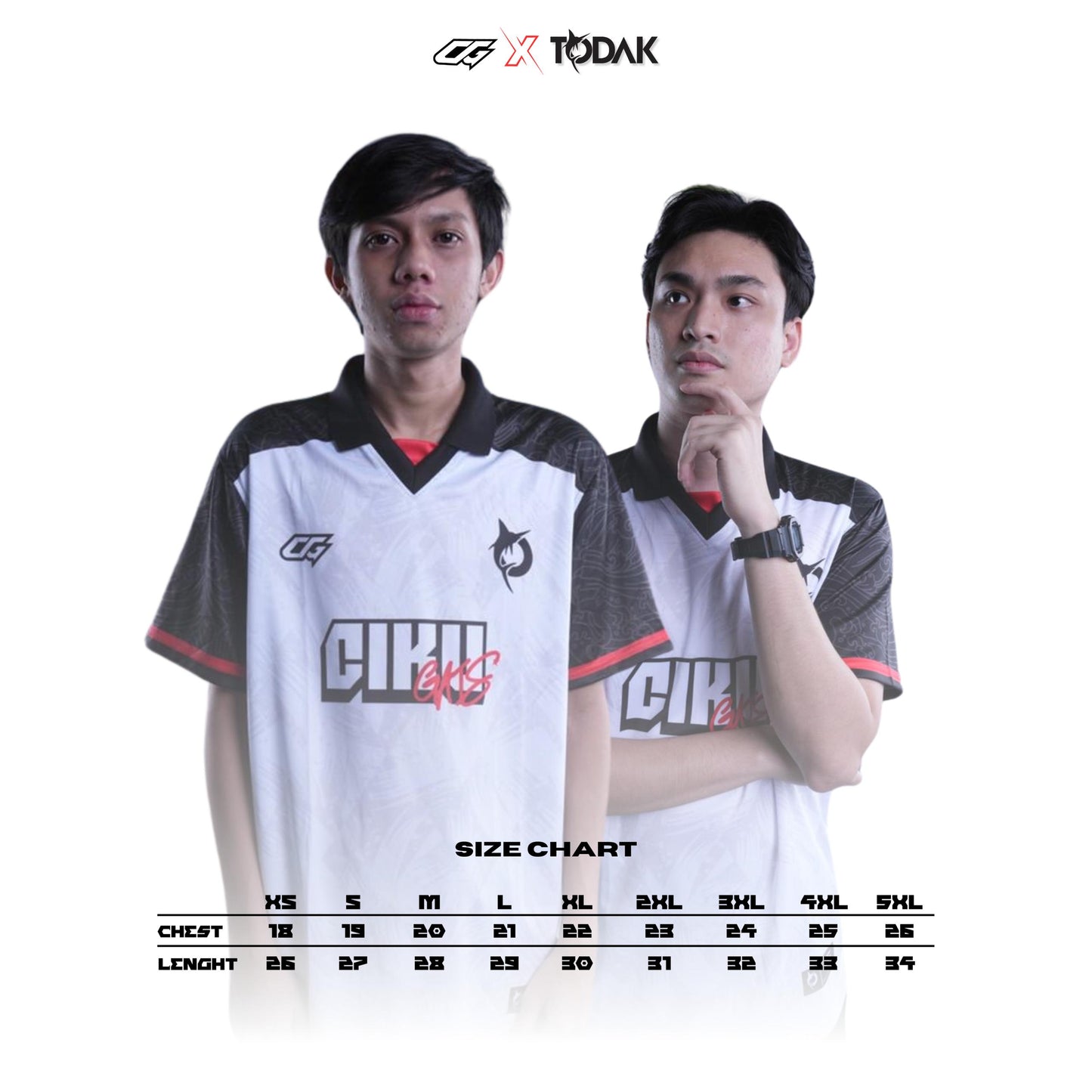 Todak X CikuGais Jersey